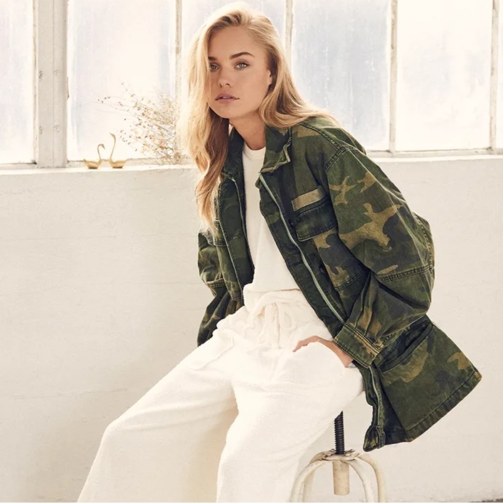 NWT Free People Seize the Day Utility Jacket - Picture 3 of 7